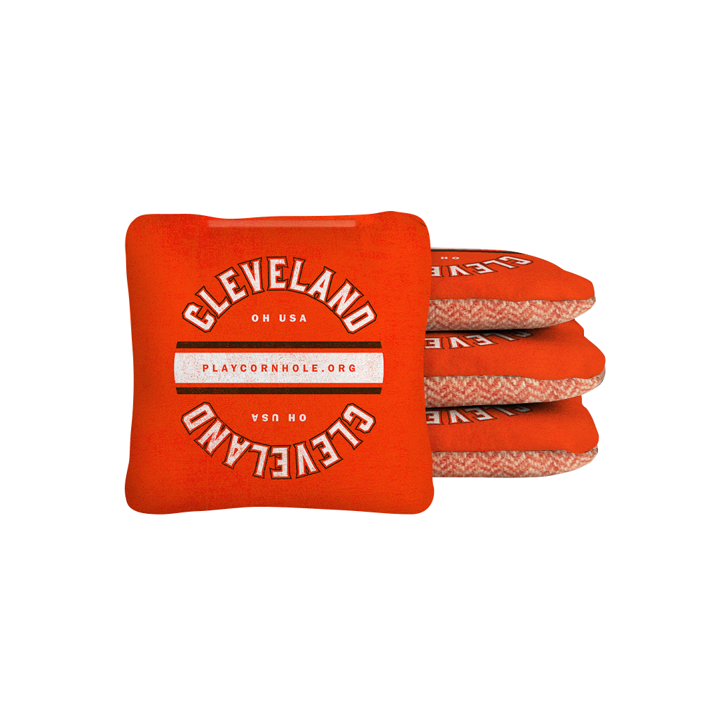 Cleveland Football Gameday Backyard 1x2 ft Cornhole Board Set