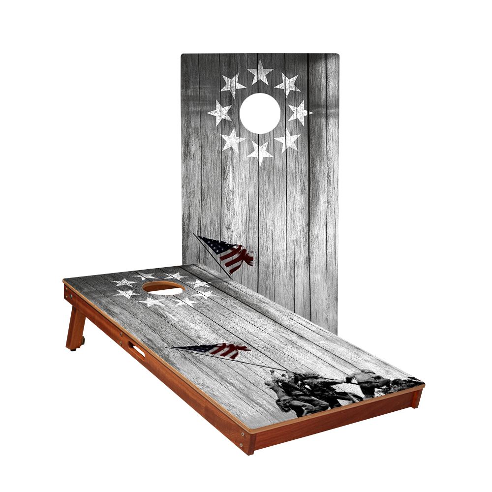 Raise The Flag Sig Pro Cornhole Boards