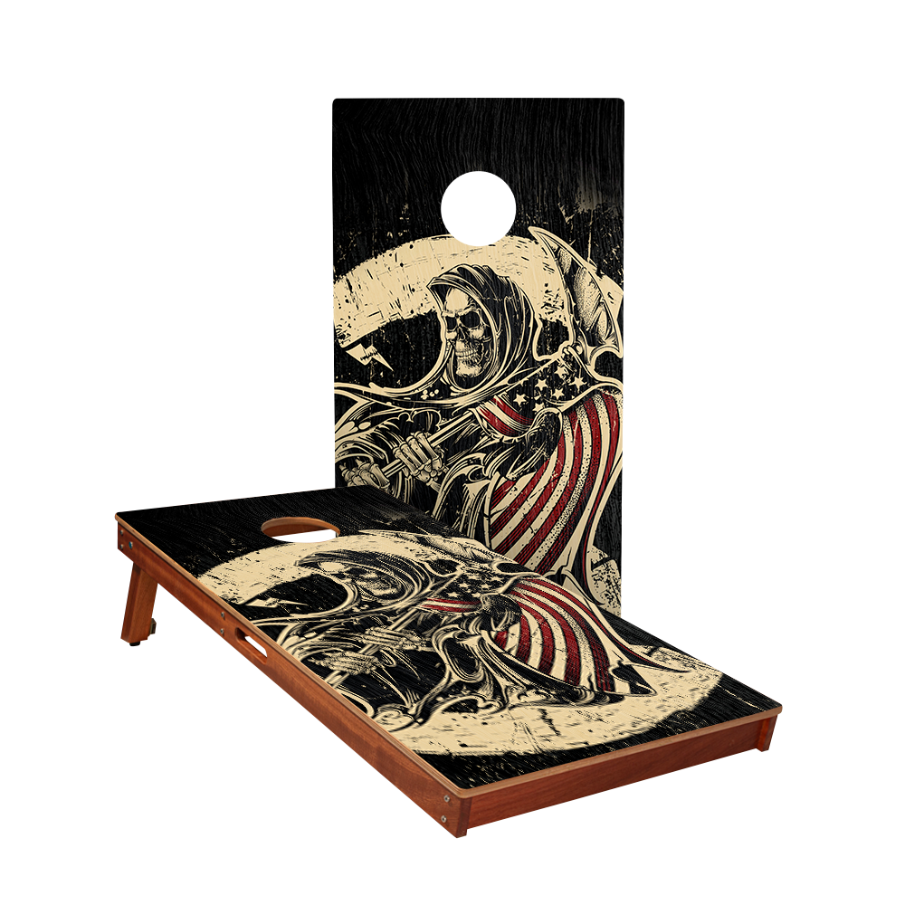 USA Grim Reaper Sig Pro Cornhole Boards