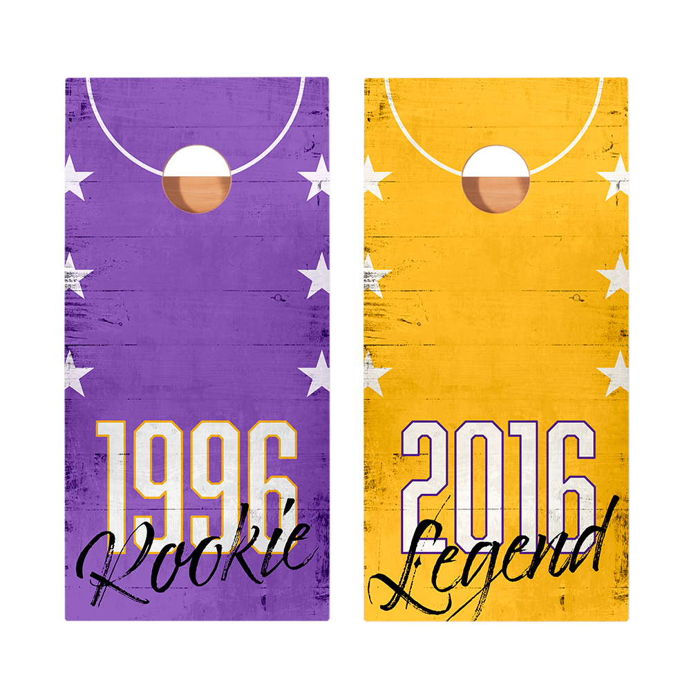 Rookie And Legend Star Cornhole Boards