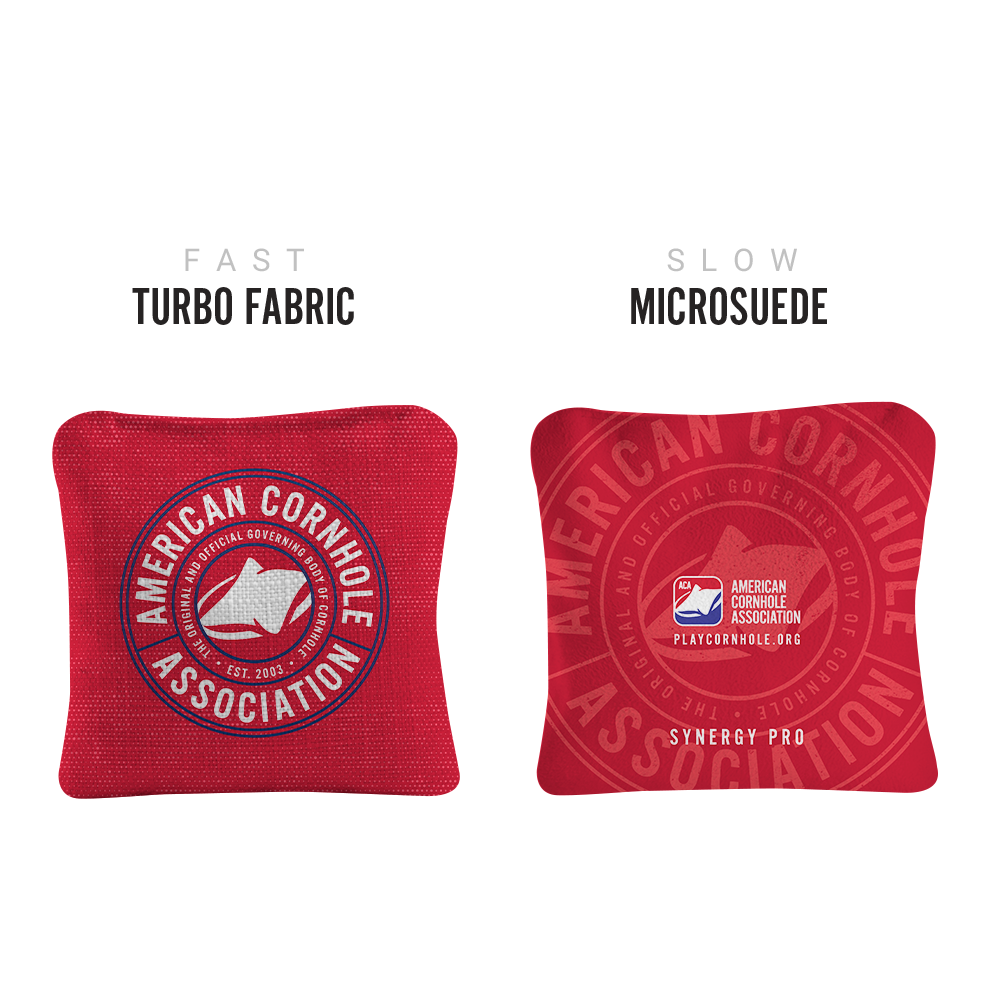 Official ACA Tournament Badge Synergy Pro Cornhole Bags