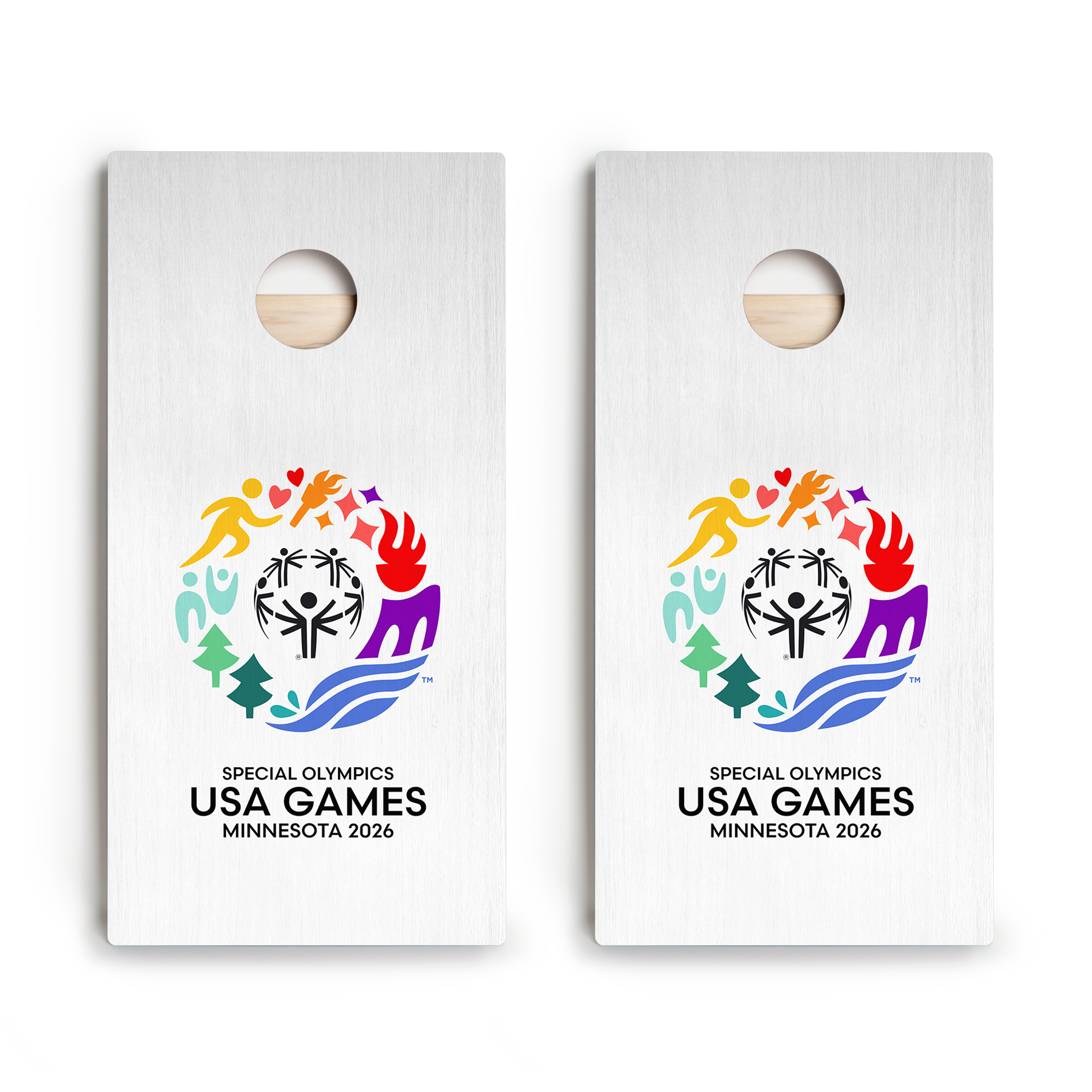 Special Olympics USA Games Star Cornhole Boards