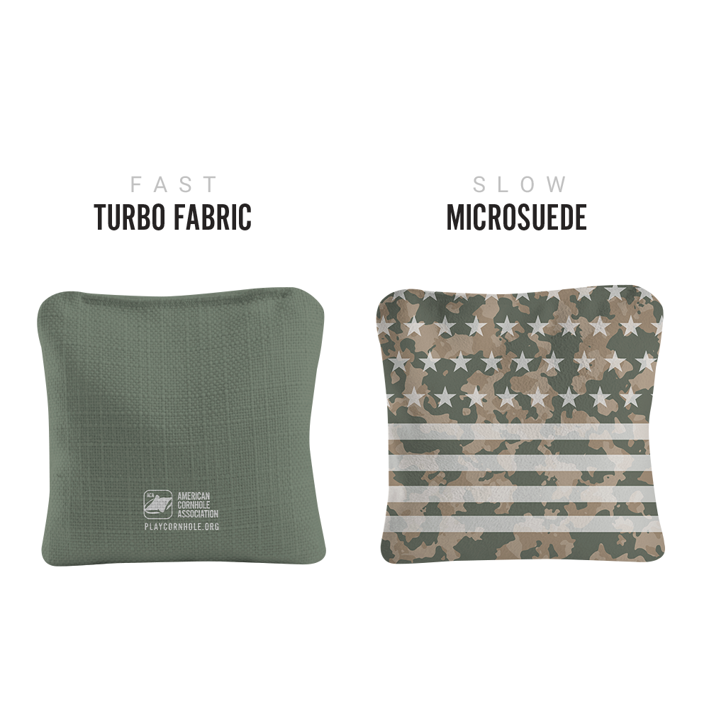 American Flag Camouflage Synergy Pro Cornhole Bags