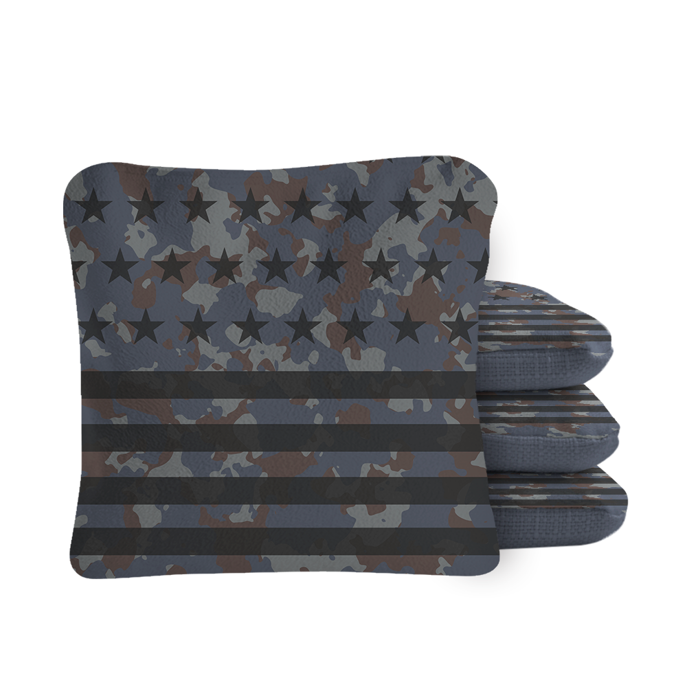 American Flag Camouflage Synergy Pro Cornhole Bags