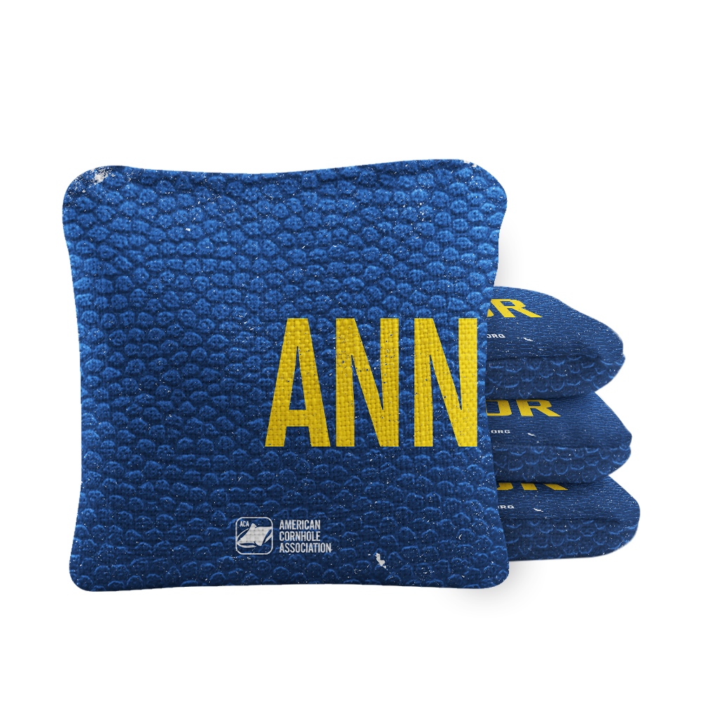 Ann Arbor Collegiate Gameday Synergy Pro Cornhole Bags