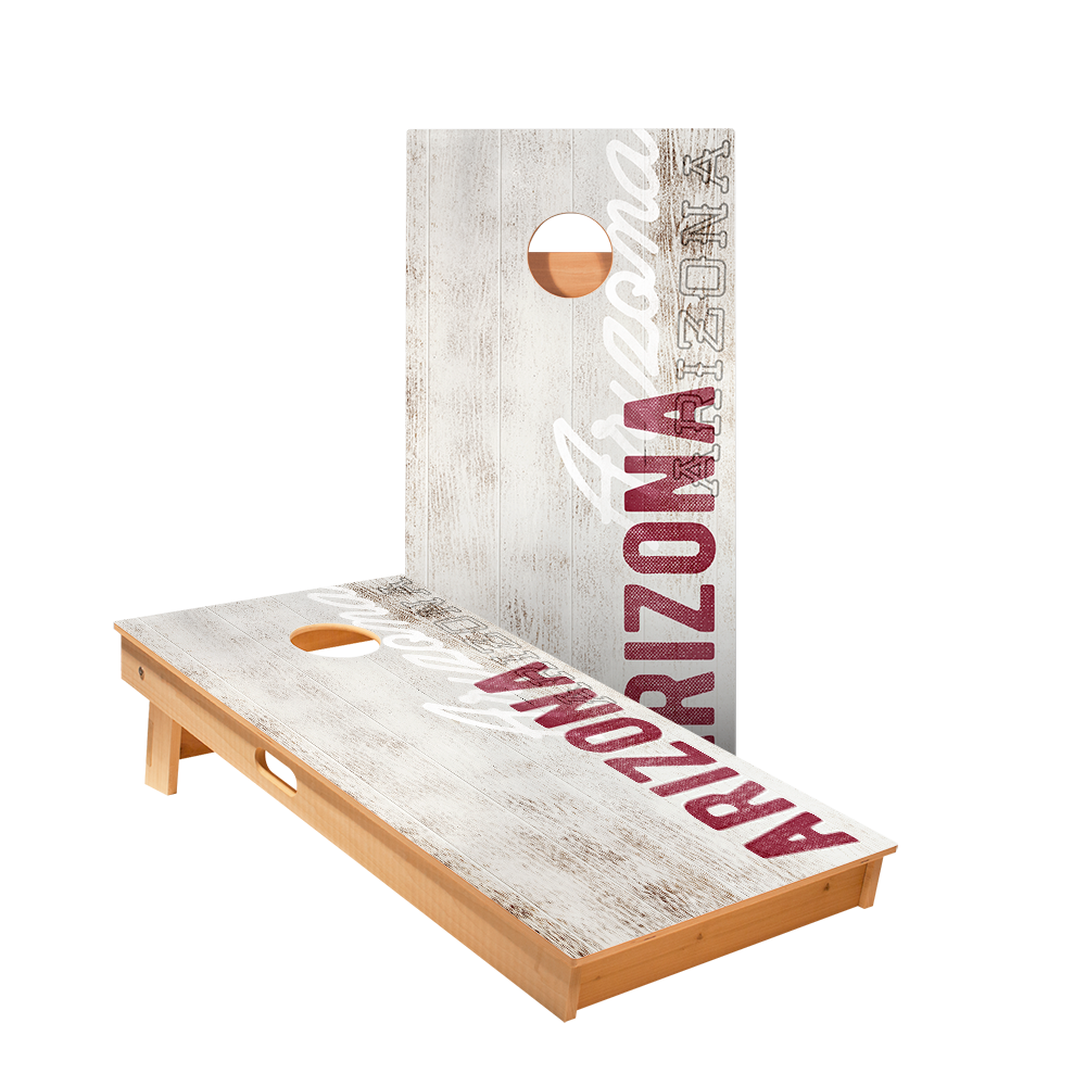 Arizona Football Vintage Gameday Star Cornhole Boards