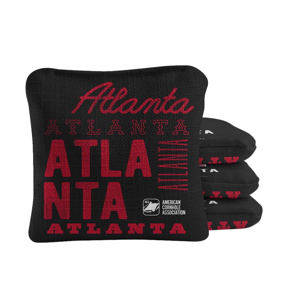 Atlanta Football Vintage Gameday Synergy Pro Cornhole Bags