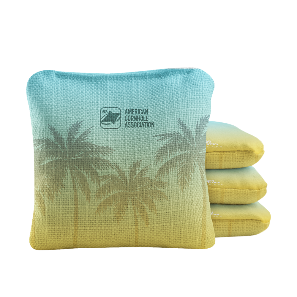 Tropical Sunrise Synergy Pro Cornhole Bags