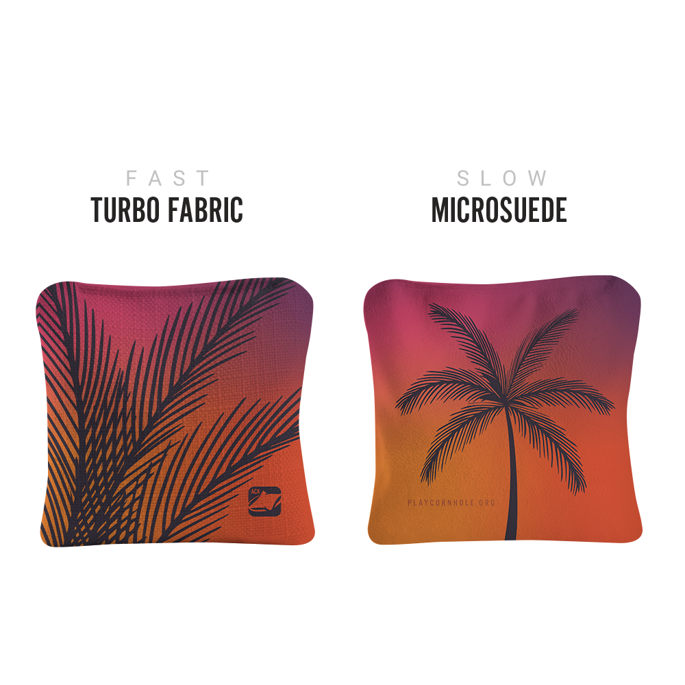 Tropical Sunset Synergy Pro Cornhole Bags