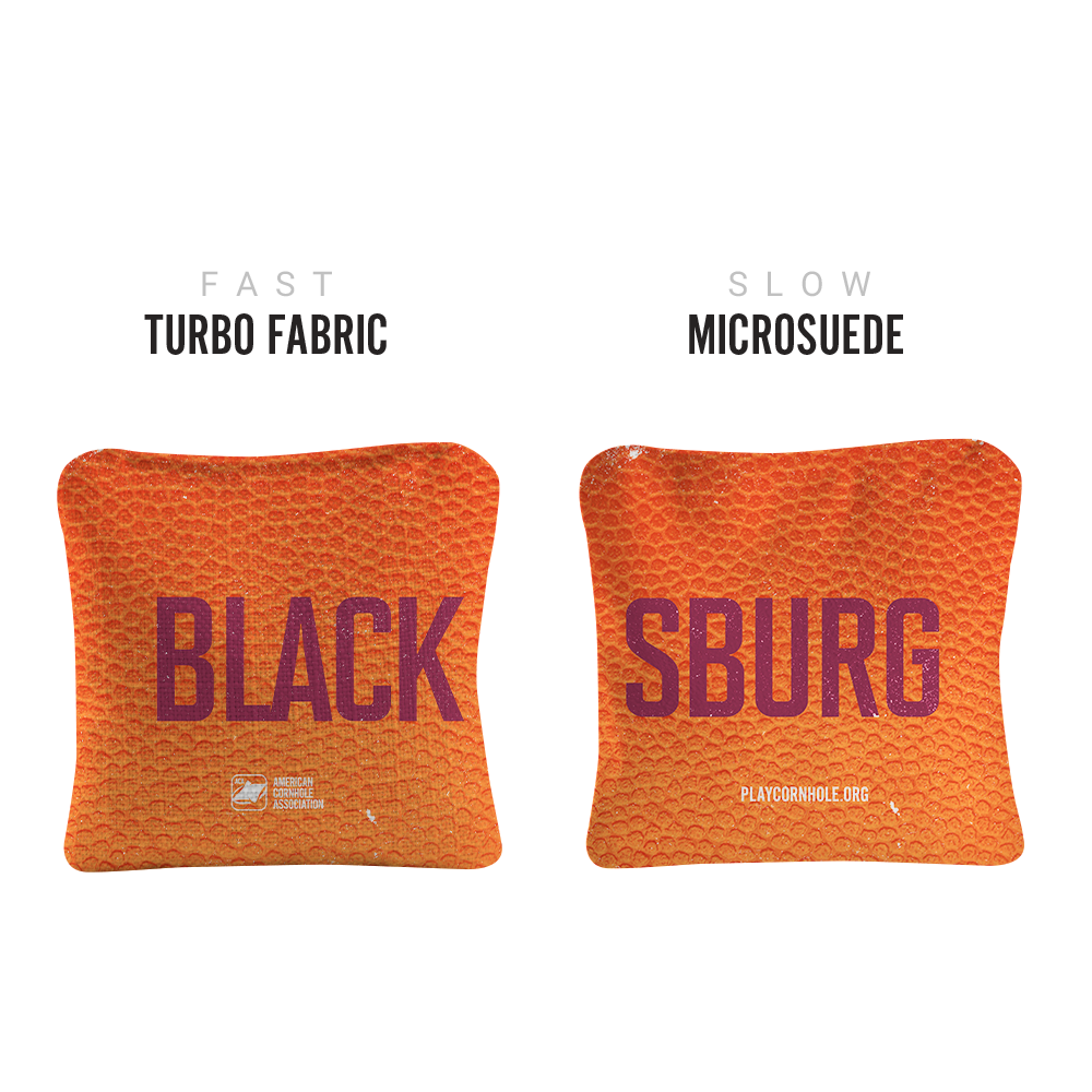 Blacksburg Collegiate Gameday Synergy Pro Cornhole Bags