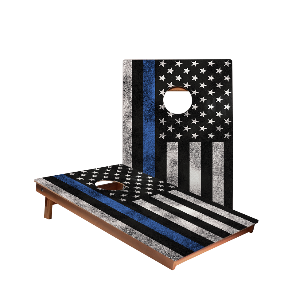 Thin Blue Line Backyard 2300 Cornhole Boards