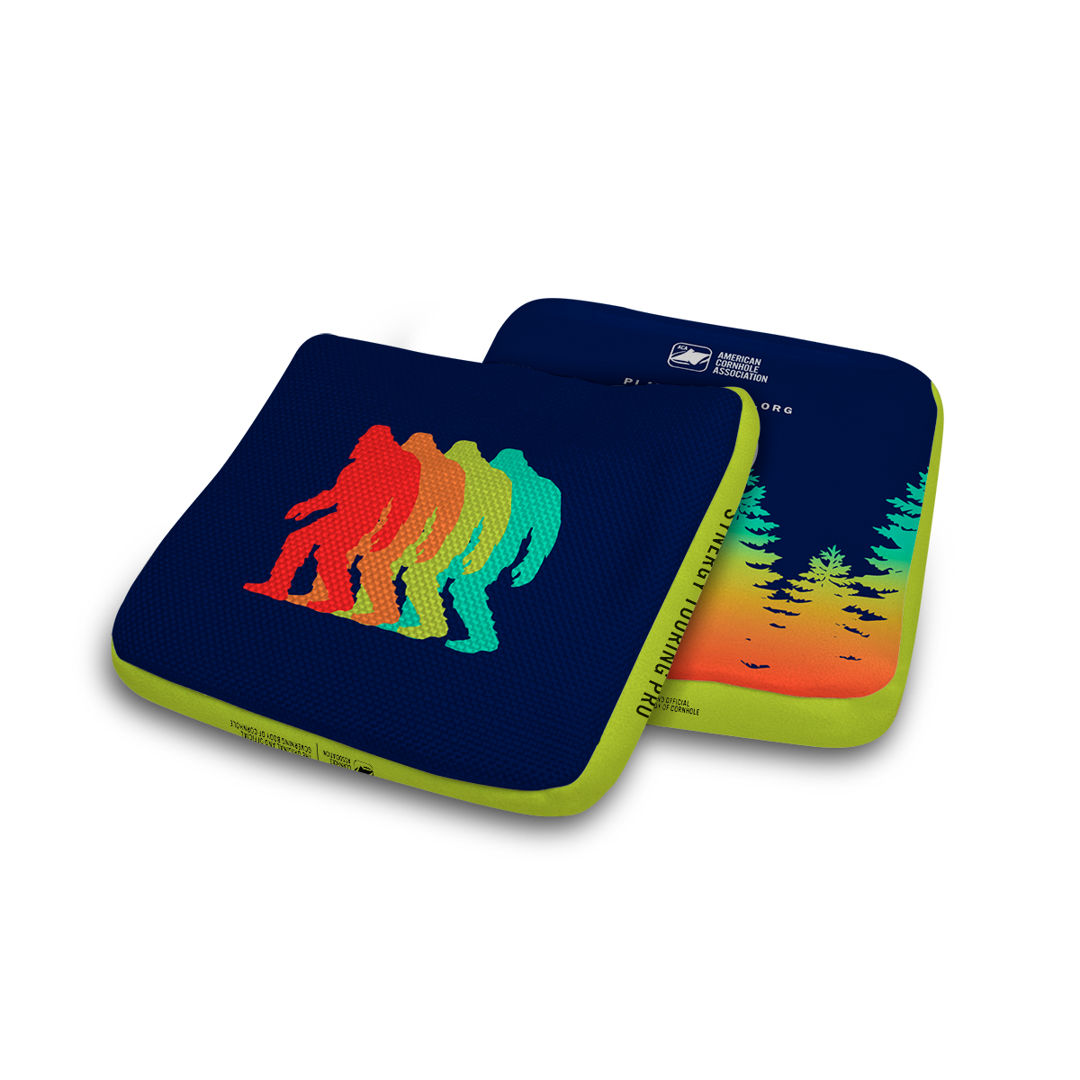 Retro Sasquatch Synergy Touring Pro Cornhole Bags