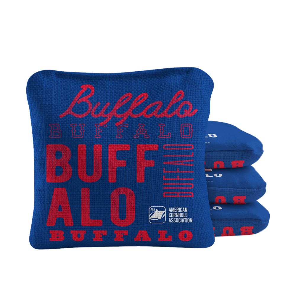 Buffalo Football Vintage Gameday Synergy Pro Cornhole Bags