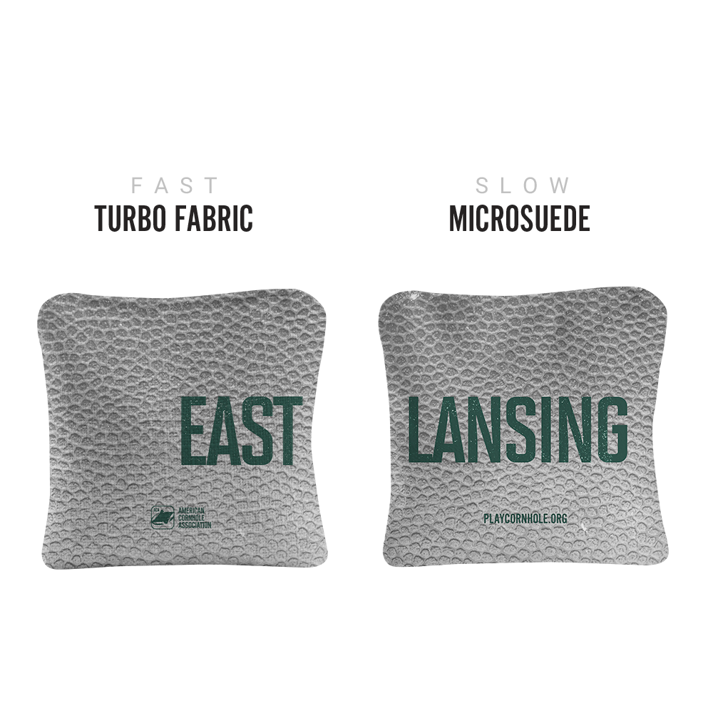 East Lansing Collegiate Gameday Synergy Pro Cornhole Bags