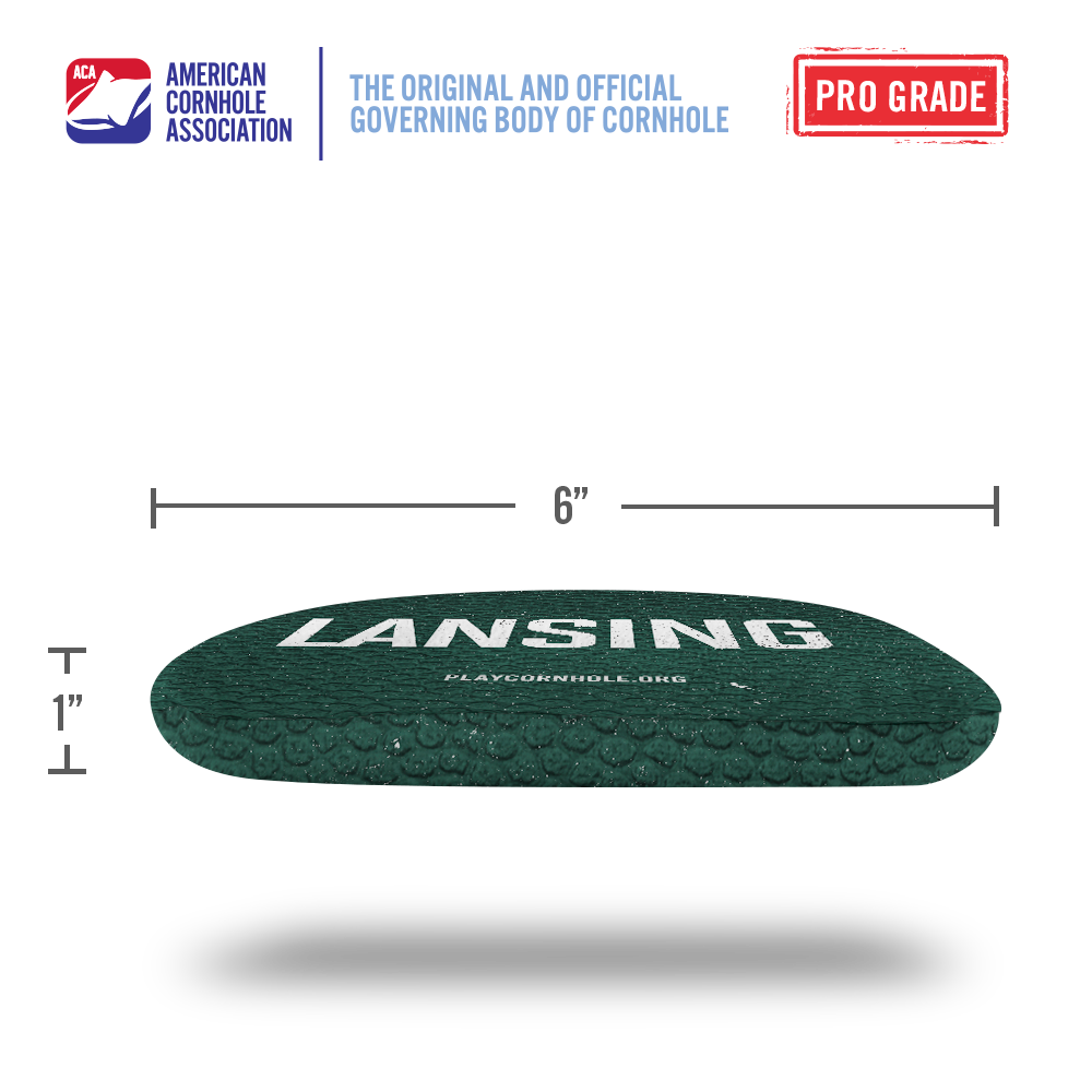 East Lansing Collegiate Gameday Synergy Pro Cornhole Bags