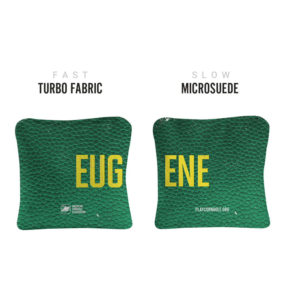 Eugene Collegiate Gameday Synergy Pro Cornhole Bags