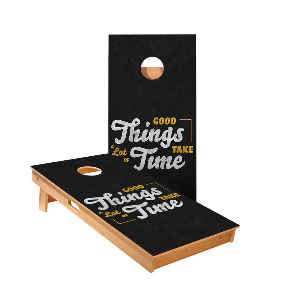 Good Things Star Cornhole Boards