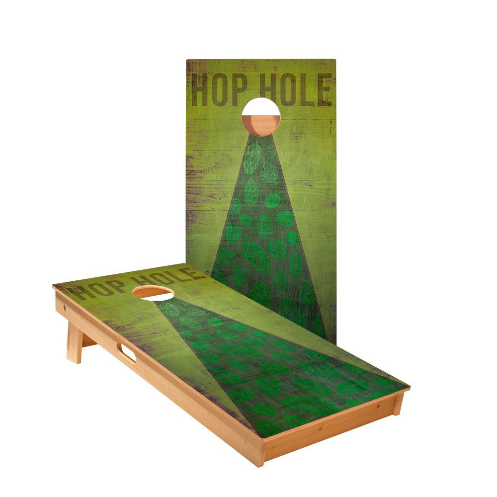 Hop Hole Star Cornhole Boards