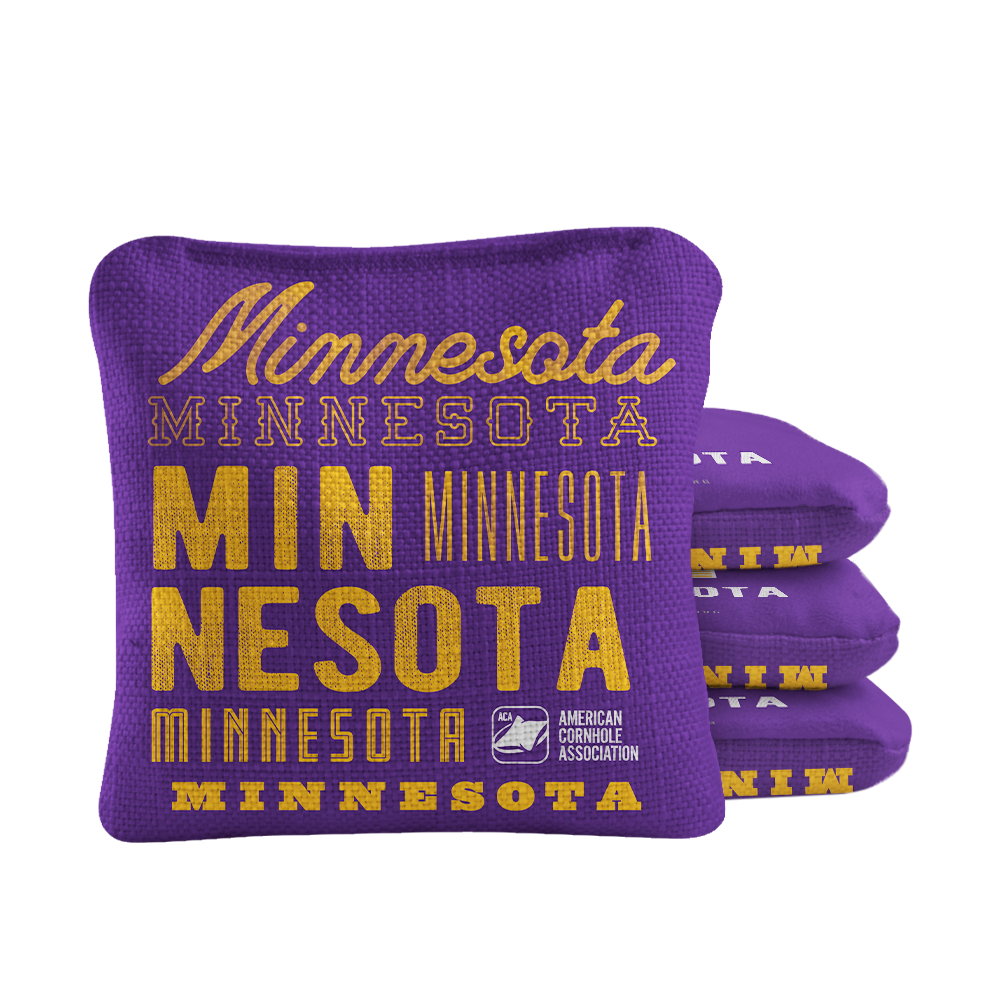 Minnesota Football Vintage Gameday Synergy Pro Cornhole Bags