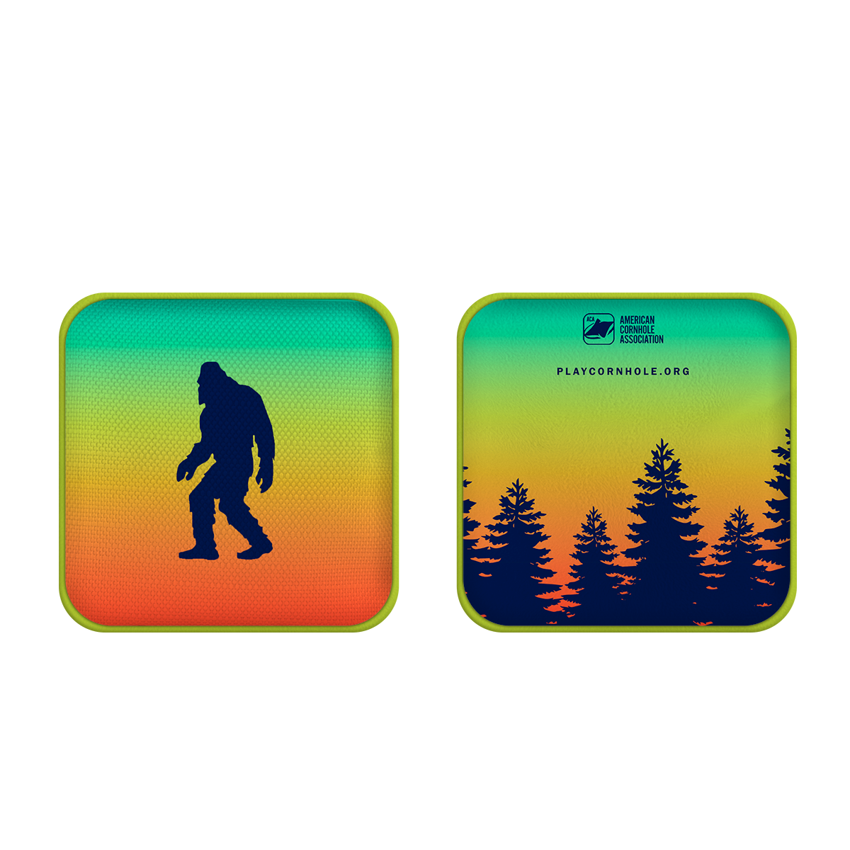 Retro Sasquatch Synergy Touring Pro Cornhole Bags