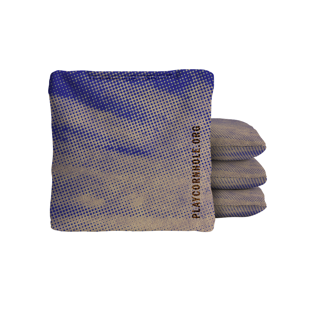 Halftone Horizon Blue NXT Dri-Tek Cornhole Bags