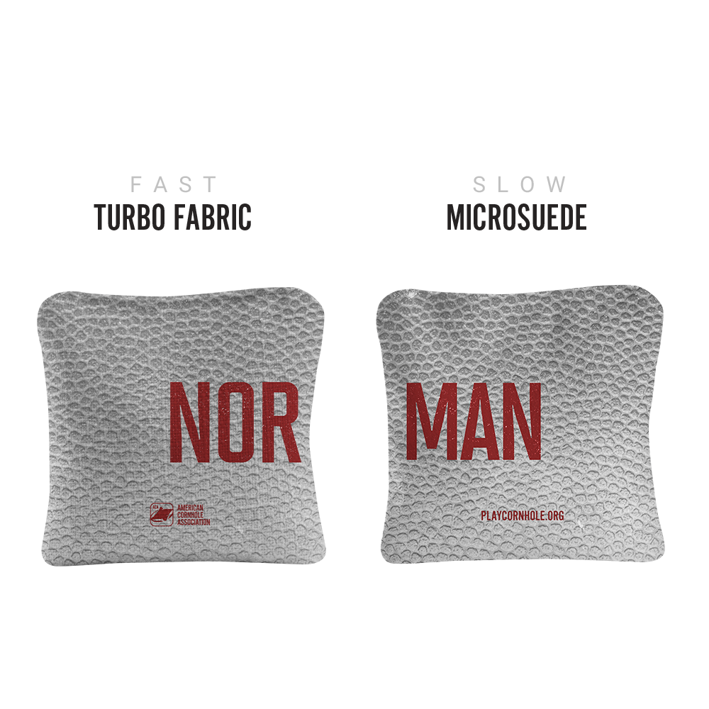 Norman Collegiate Gameday Synergy Pro Cornhole Bags