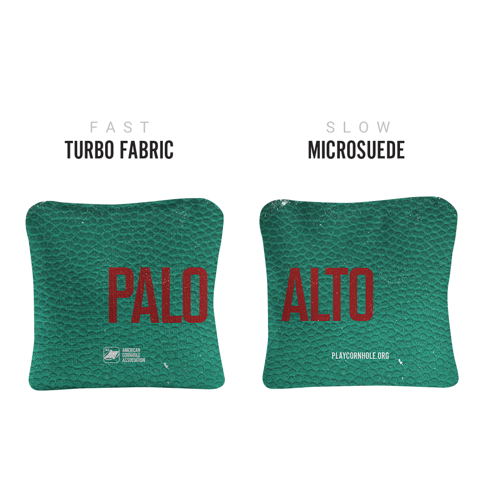 Palo Alto Collegiate Gameday Synergy Pro Cornhole Bags