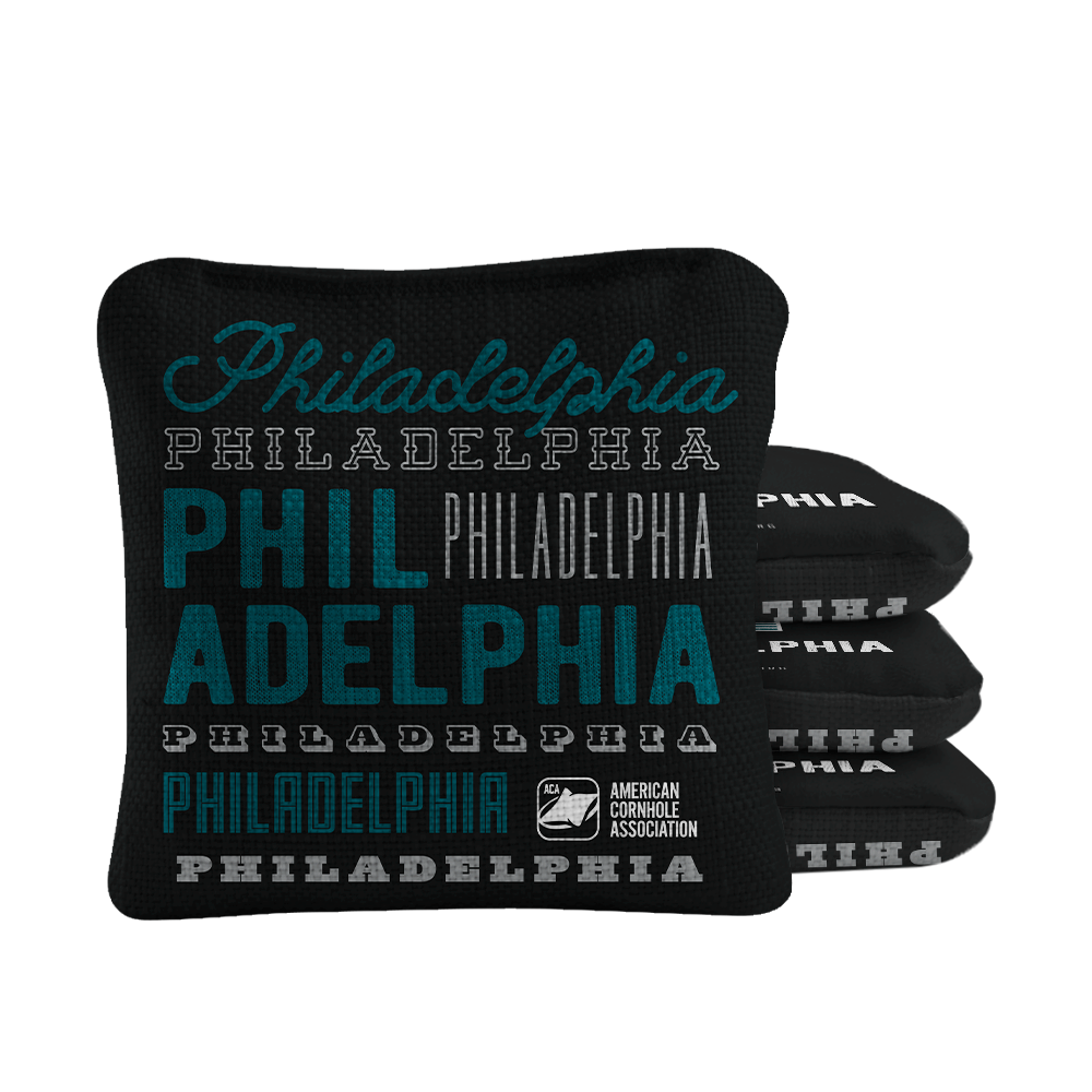 Philadelphia Football Vintage Gameday Synergy Pro Cornhole Bags