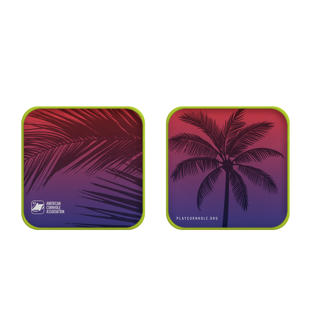 Tropical Palm Synergy Touring Pro Cornhole Bags