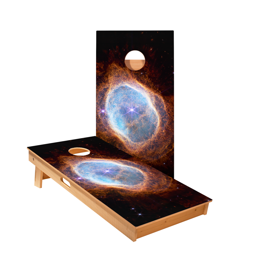 Southern Ring Nebula Star Cornhole Boards