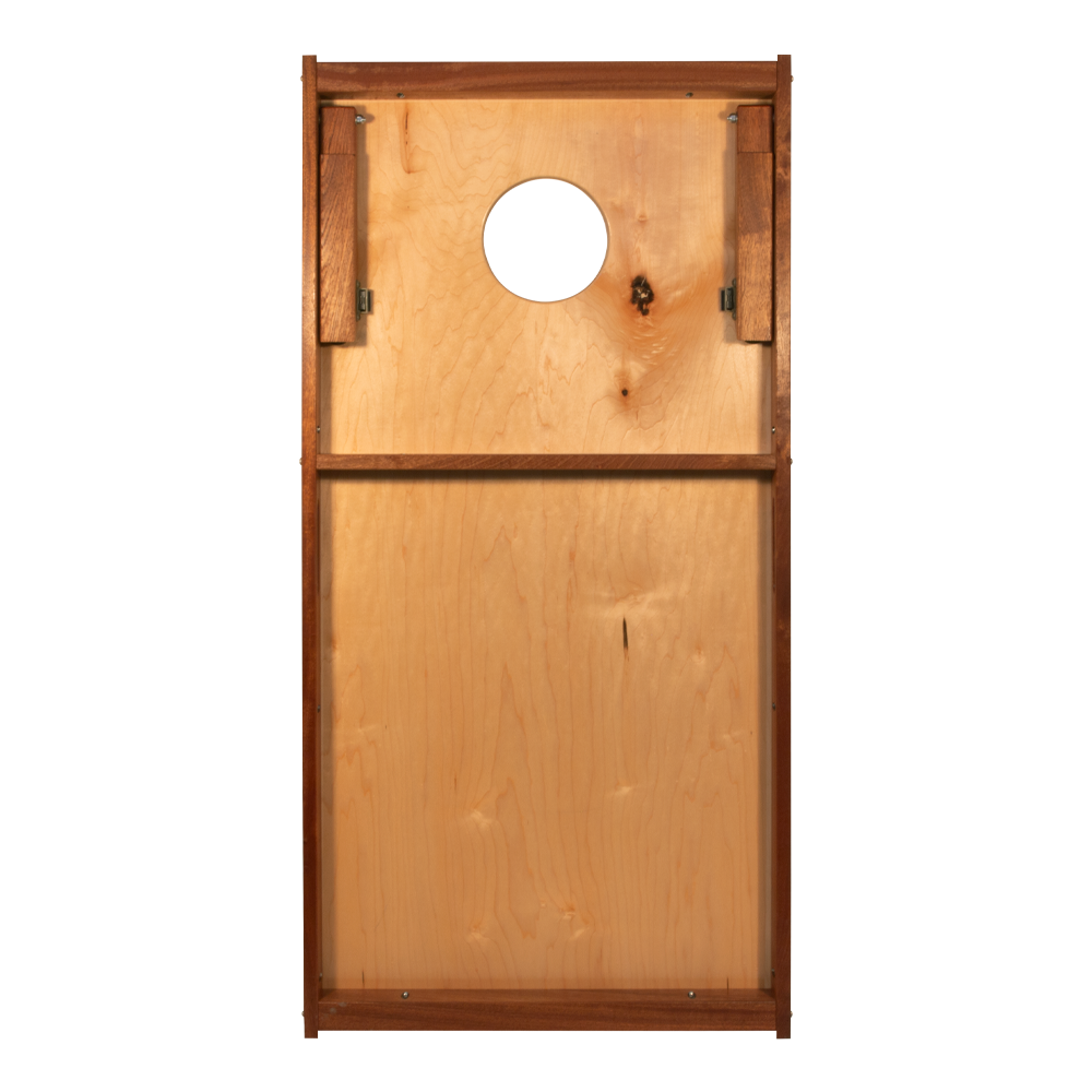 Dark Panel Wood Sig Pro Cornhole Boards