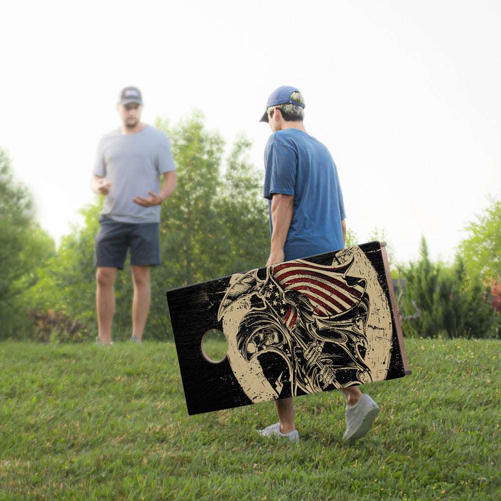 USA Grim Reaper Sig Pro Cornhole Boards