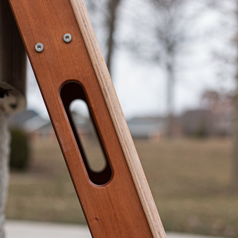 Rustic Wood Sig Pro Cornhole Boards