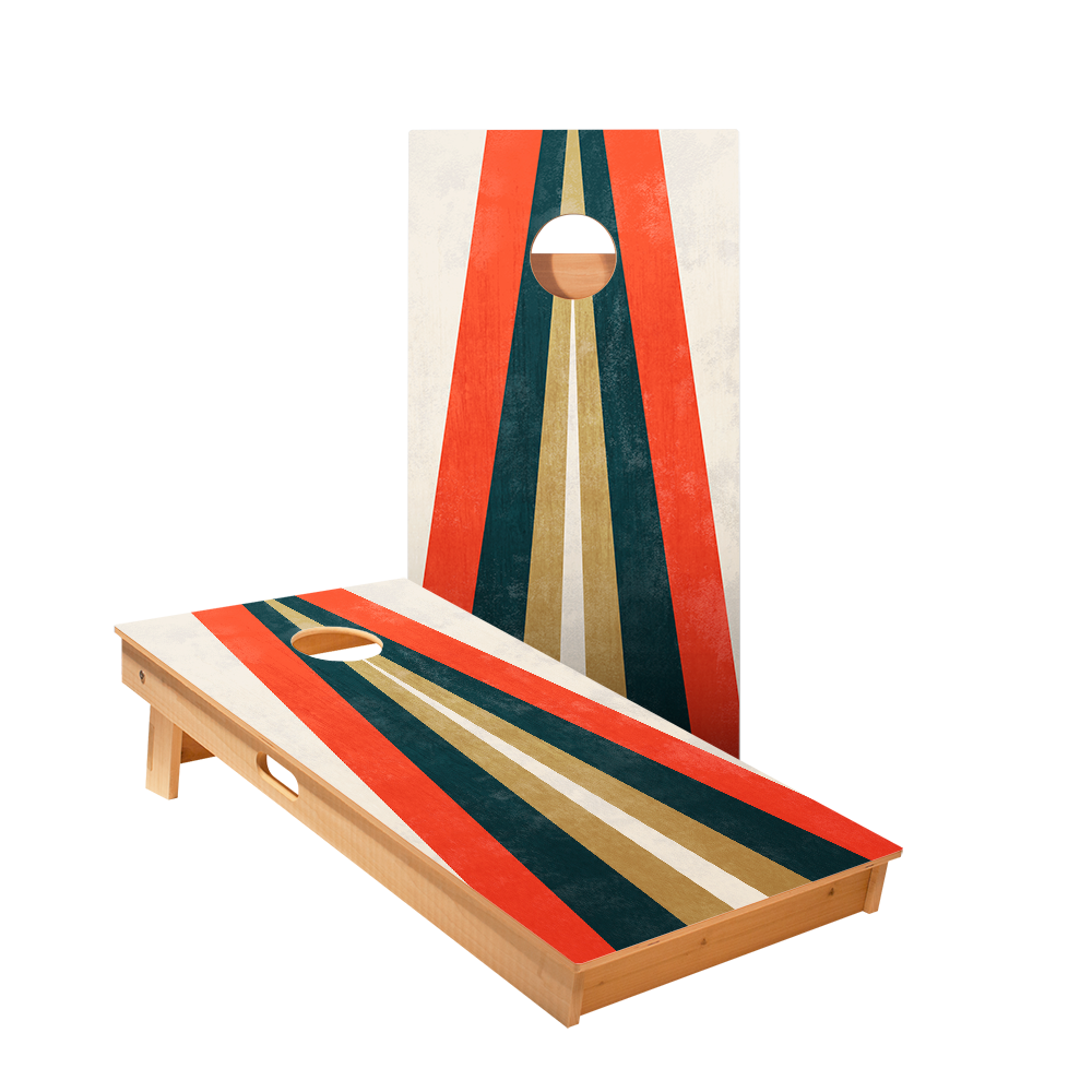 Triangle Design Star Cornhole Boards