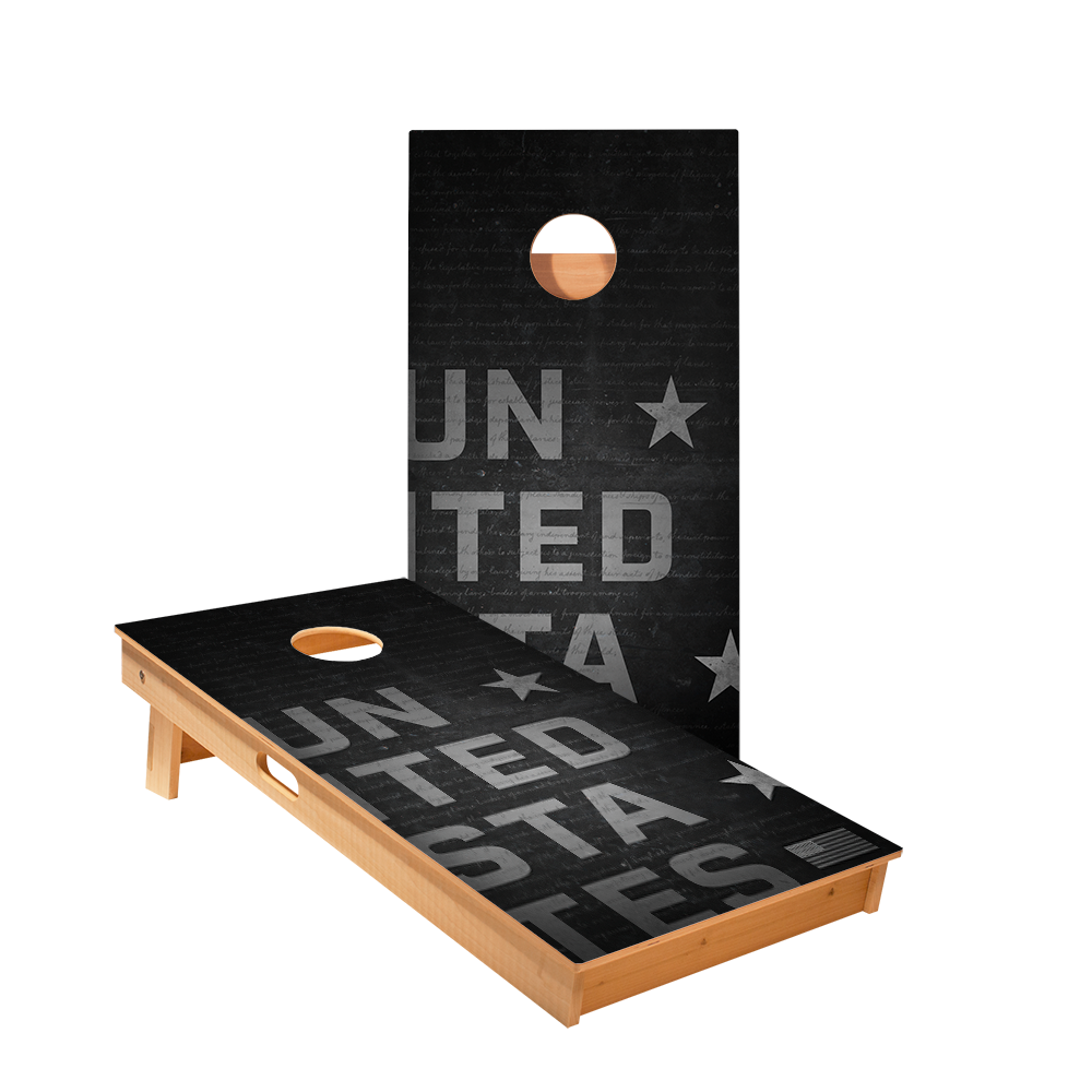 United States Constitution Star Cornhole Boards