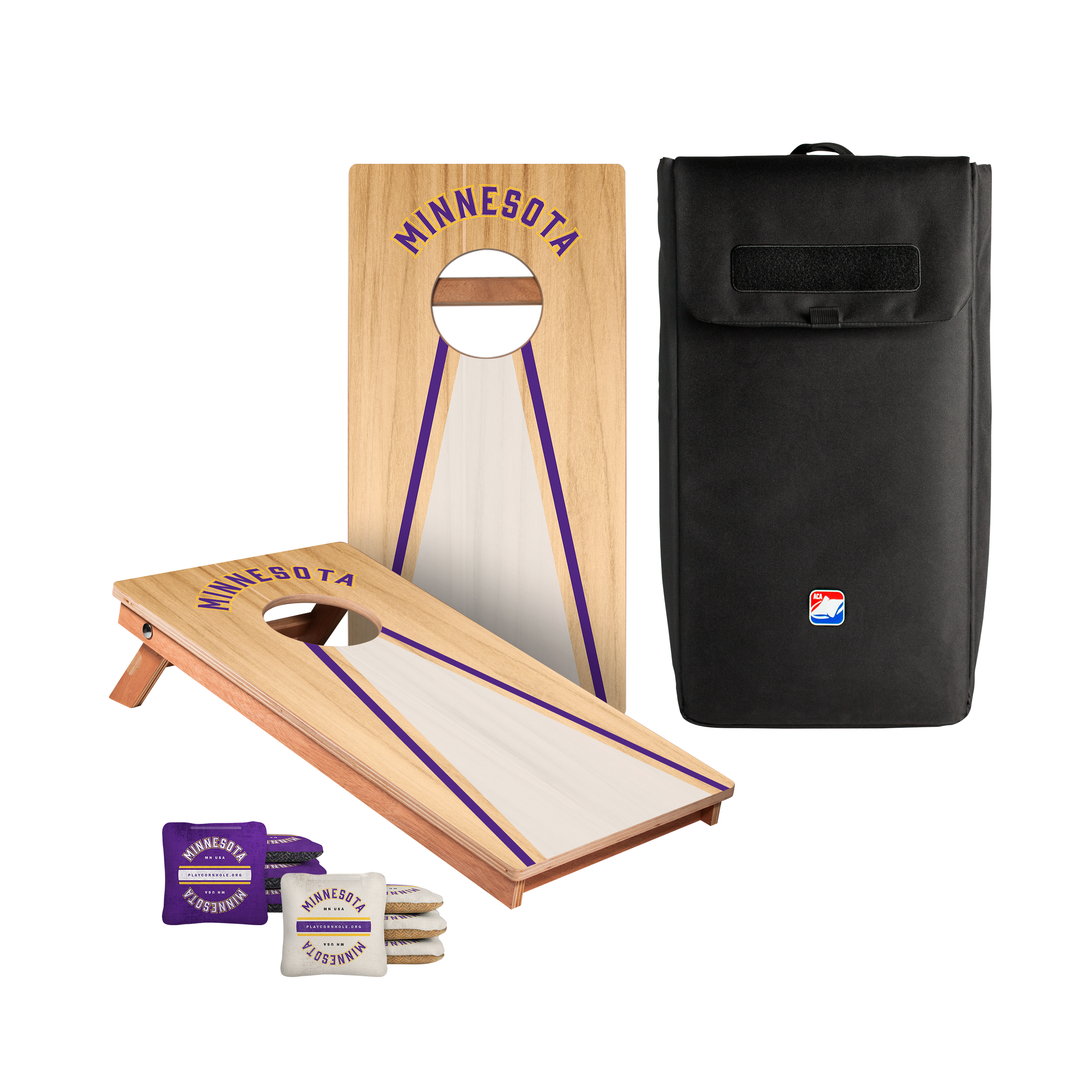 Minnesota Football Gameday Backyard 1x2 ft Cornhole Board Set