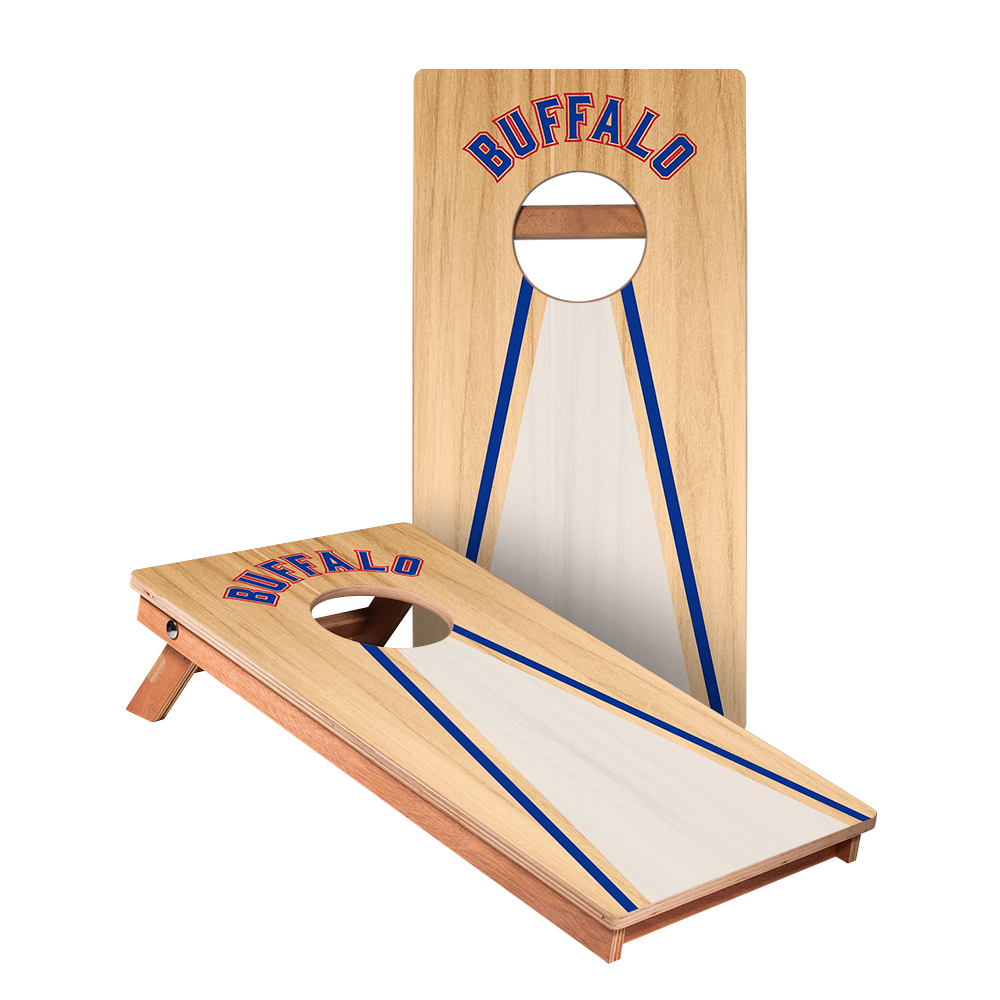 Buffalo Football Gameday Backyard 1x2 ft Cornhole Board Set