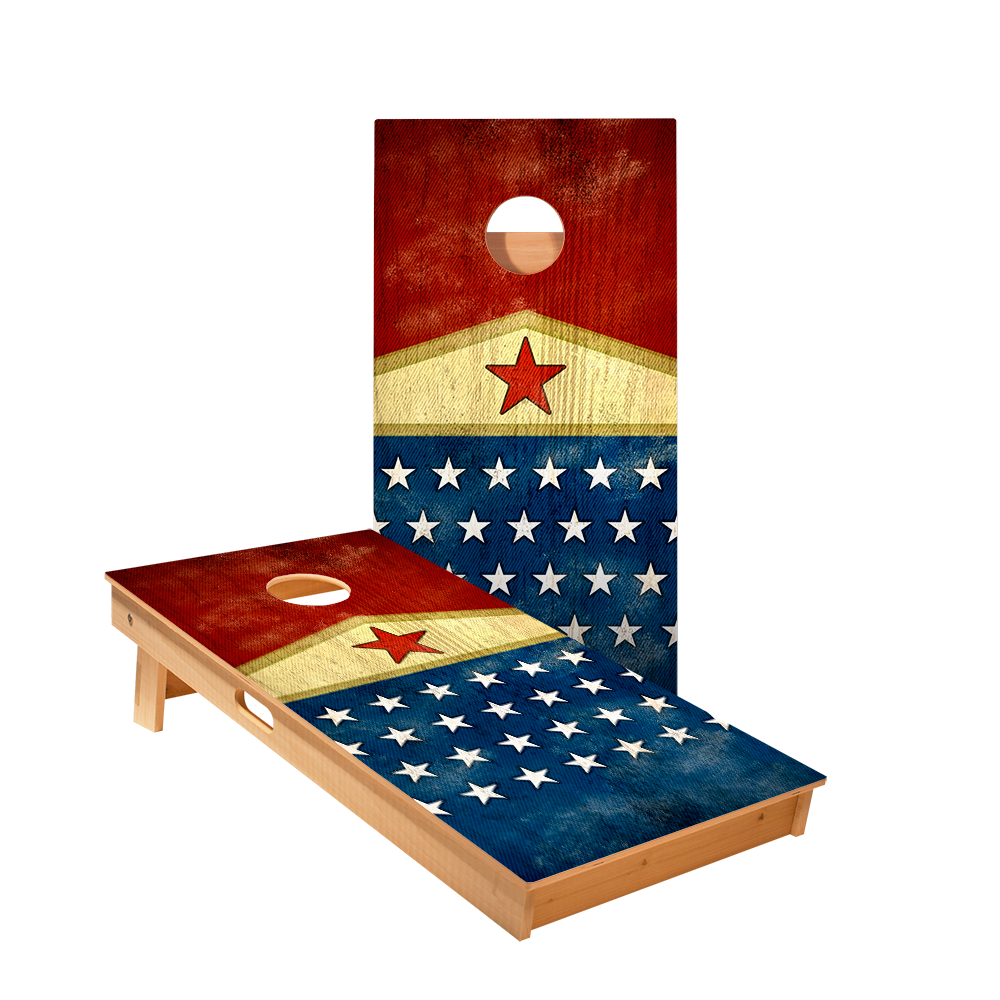 American Stars Star Cornhole Boards