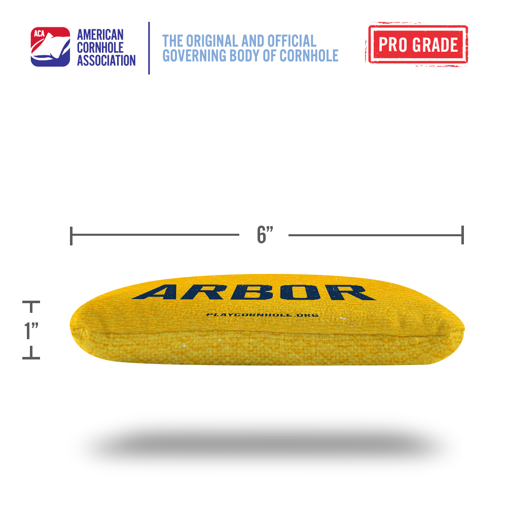 Ann Arbor Collegiate Gameday Synergy Pro Cornhole Bags