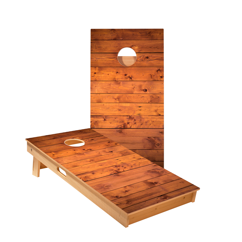 Barn Wood Star Cornhole Boards