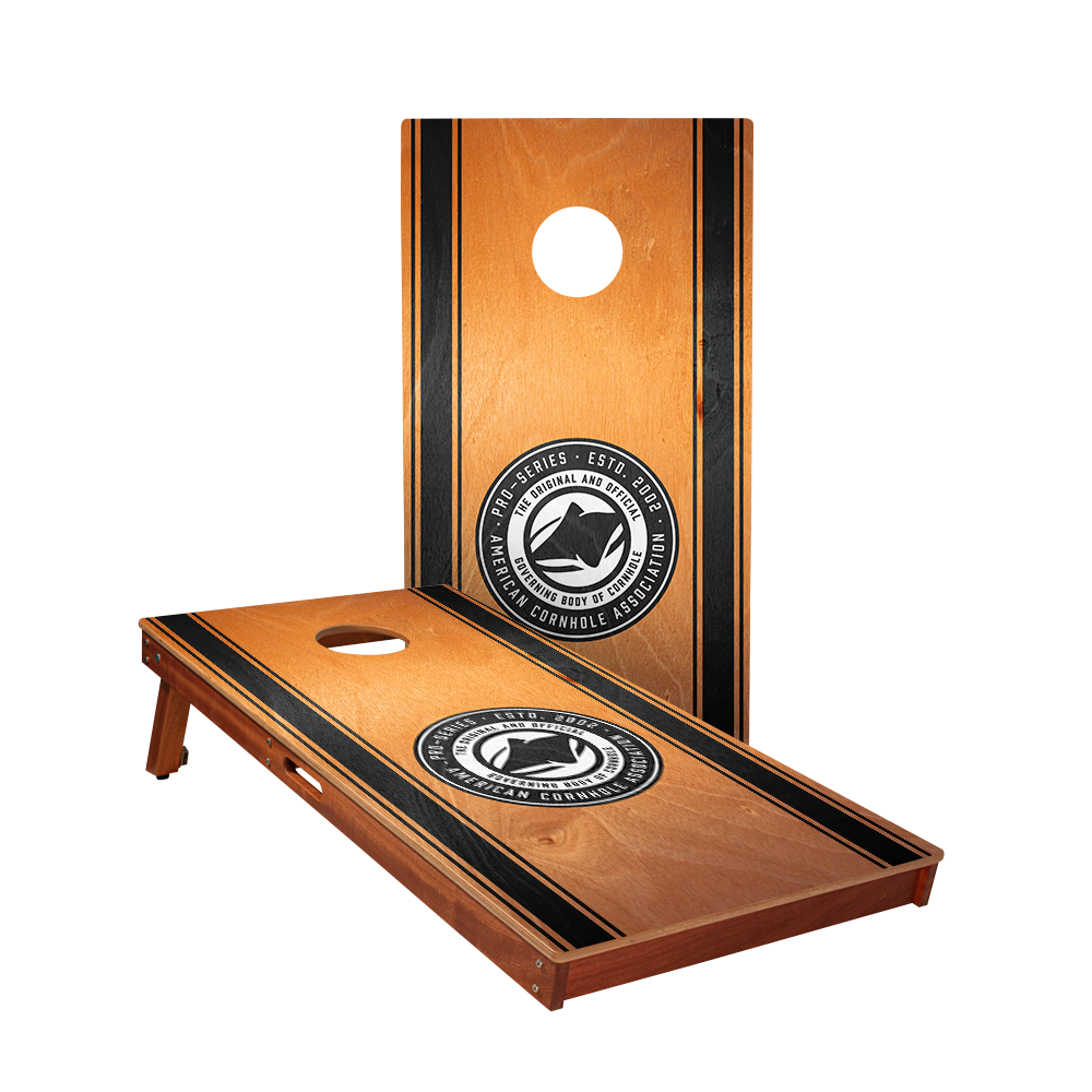 ACA Classic Stripes Sig Pro Cornhole Boards