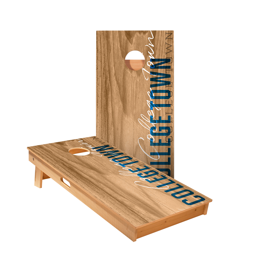 College Town Campus Gameday Star Cornhole Boards