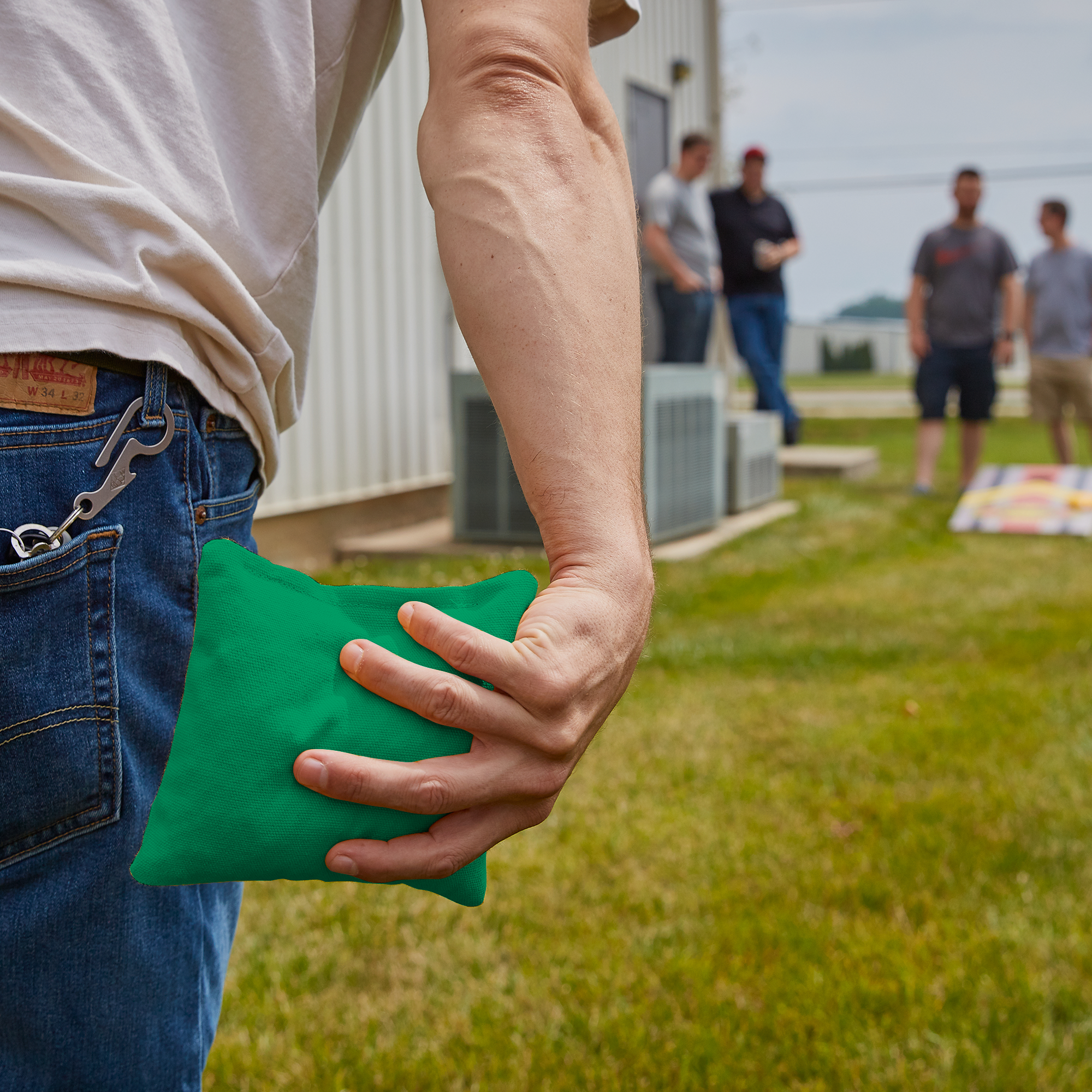 Kelly Green Daily 66x Cornhole Bags