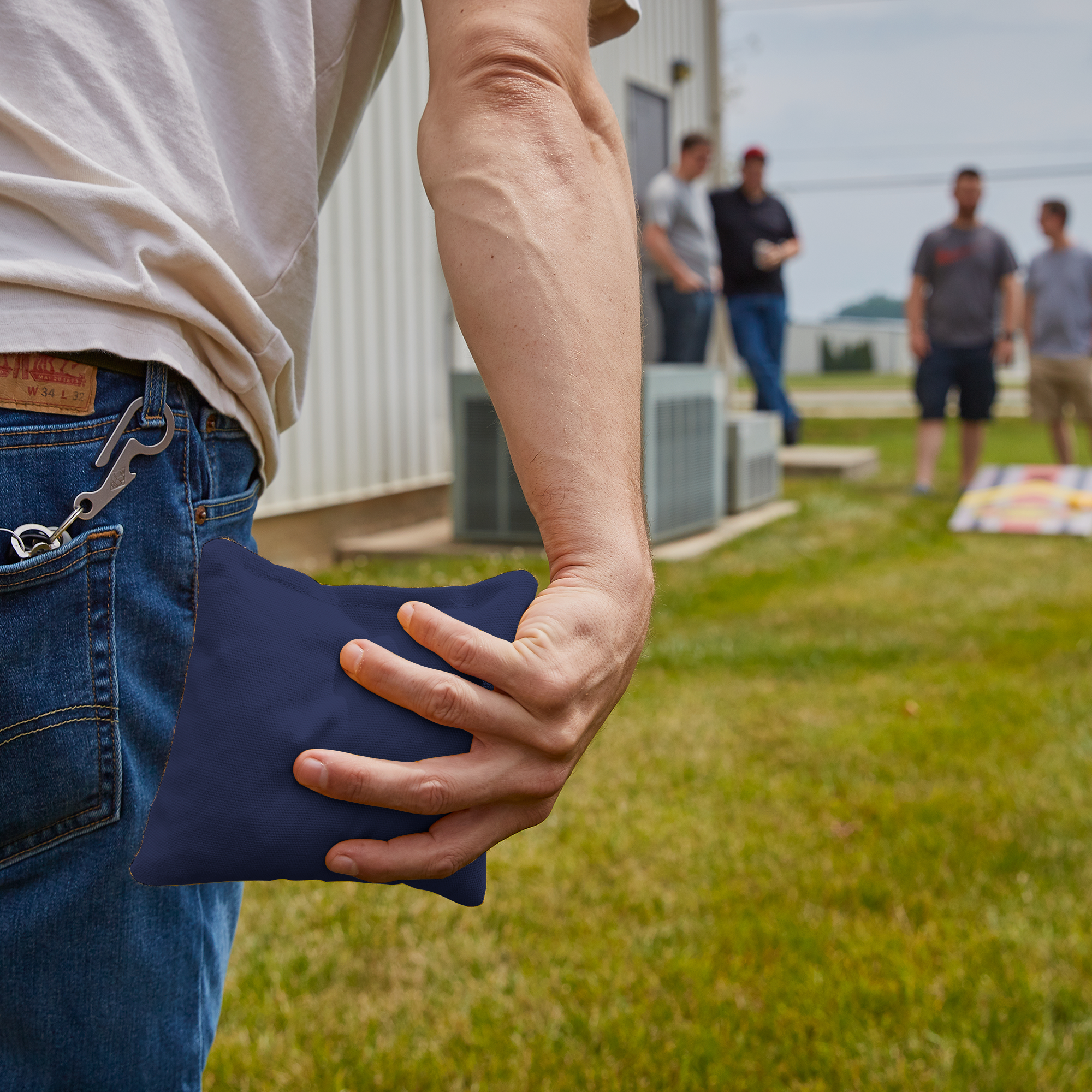 Navy Blue Daily 66x Cornhole Bags