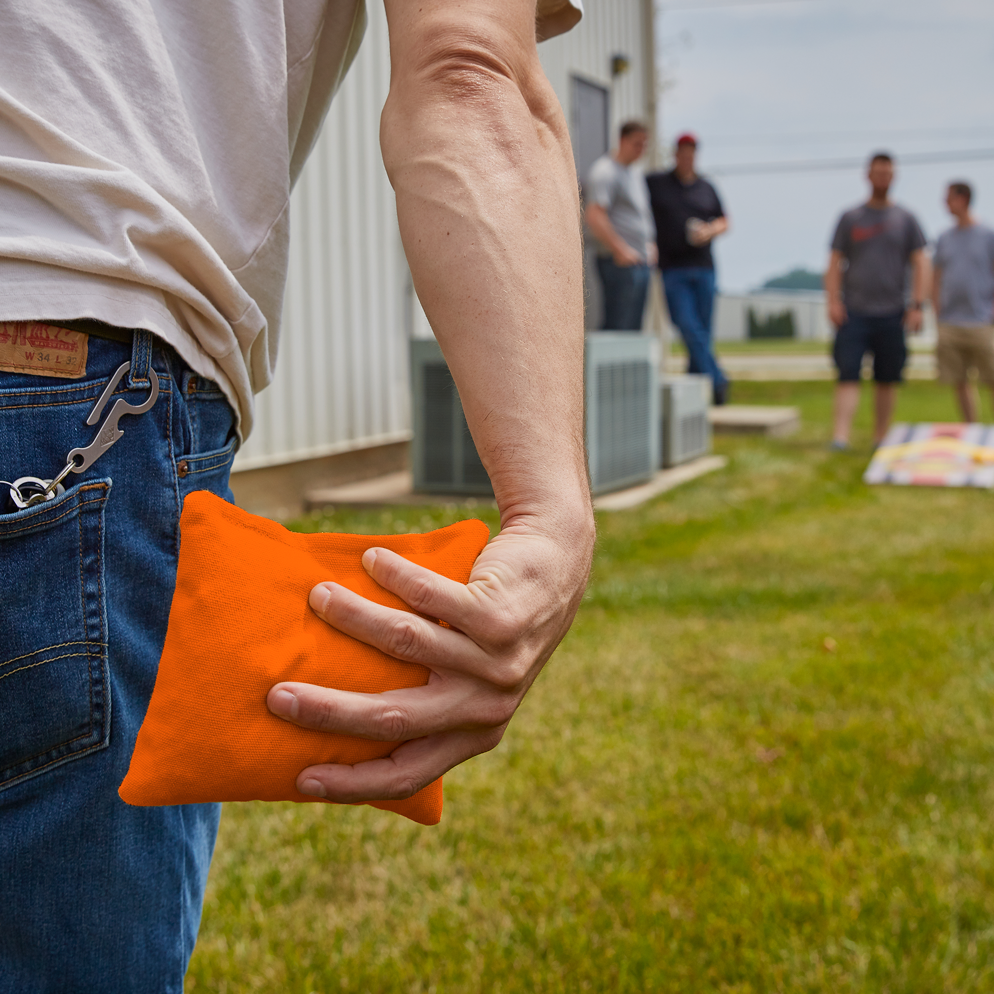 Orange Daily 66x Cornhole Bags